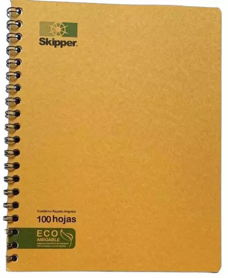 Cuaderno Skipper 857 resortes 100 hojas