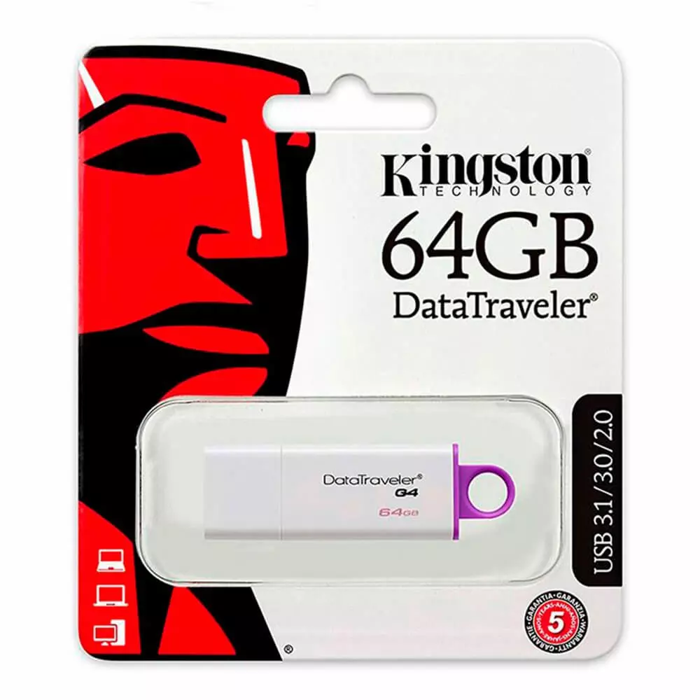 Memoria Kingston dtig4-64gb flash usb 64 gb