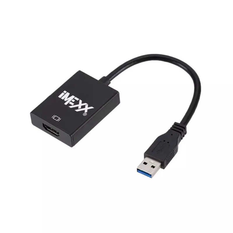 Adaptador Imexx Usb 3.0 macho a HDMI hembra 1080p - Venta de adaptadores