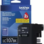 CARTUCHO BROTHER LC-107BK NEGRO