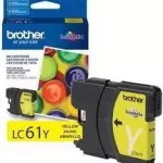 CARTUCHO BROTHER LC-61Y AMARILLO