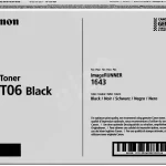 TONER CANON T06 NEGRO