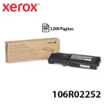 TONER XEROX 106R02252 NEGRO WORK CENTRE 6605DN